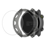 Pelicula Vidro Para Garmin 55 + Capa Case De Proteção