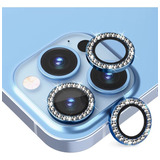 Películas Lente Câmera Strass P/ iPhone 11 12 13 14 Pro Max