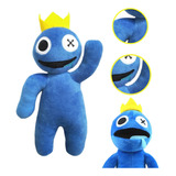 Pelúcia Azul Babão Rainbow Friends Roblox Monstro Blue 30cm