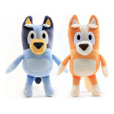 Pelucia Bluey E Bingo Desenho Infantil Antialérgico 25cm