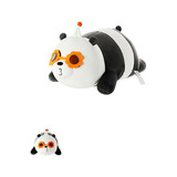 Pelúcia Da Coleção Urso Sem Curso - Panda De Óculos E Chapeu