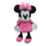 Pelucia Da Minnie Rosa Grande Antialergico Minie 50 Cm
