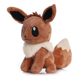 Pelúcia Eevee Pokemon 20cm Antialérgico Cor