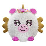 Pelucia Inflável Biggies Unicornio Multikids Cor Branco