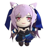 Pelúcia Keqing Genshin Impact Anime Game Plush 20cm