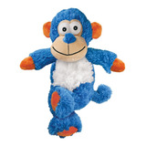 Pelucia Kong Cross Knots Monkey Grande P/ Cães Cor Azul