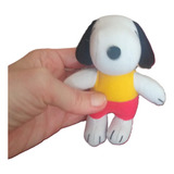 Pelúcia Miniatura Snoopy Charlie Brown Cachorro Original