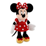 Pelúcia Minnie Com Som 33cm Vermelha