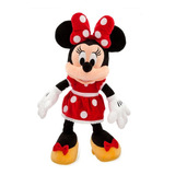 Pelúcia Minnie Vestido Vermelho Original Disney Store Grande