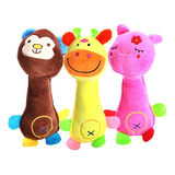 Pelúcia Pets Brinquedo Bichinho De Pelúcia Para Cães Apito