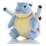 Pelúcia Pokémon Blastoise Tartaruga 18cm 
