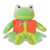 Pelúcia Sapo Didi Colete - 40 Cm - Sapos - Soft Toys