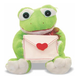 Pelúcia Sapo Love Carteiro - Sapos Namorados - Soft Toys