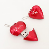 Pen Drive 16gb Coração Personalizado 