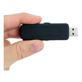 Pen Drive Espiao 4gb Spy Gravador Voz Audio Micro Escuta