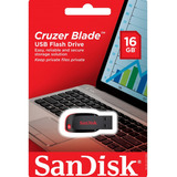 Pen Drive Sandisk 16 Gb Cruzer