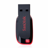 Pen Drive Sandisk 8gb Cruzer Blade Embalagem Lacrada