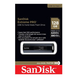 Pen Drive Sandisk Extreme Pro 128gb Usb 3.2 Gen 1 Lacrado