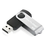 Pen Drive Twist 8gb Usb Preto Multilaser Pd587