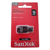 Pen-drive Sandisk Cruzar Blade 16gb 2.0