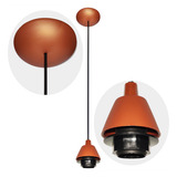 Pendente Cobre 1 Cordão Para Montagem Em Vidros Boca 5cm