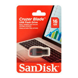 Pendrive 16gb Sandisk Cruze Blade Usb 2.0 Sdcz50