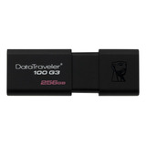 Pendrive 256gb Kingston Datatraveler Dt100g3 Usb