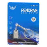 Pendrive 64gb Mini Pen Max 2.0 Metal Pc Notebook Otg Chaveir Cor Prateado Chaveiro