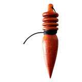 Pêndulo De Madeira Com Chumbo Para Radiestesia N2