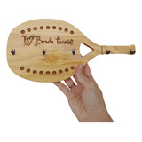 Pendurador De Chave Porta Chave Modelo Raquete Beach Tennis