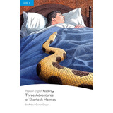 Penguin Readers 4: Three Adventures Of Sherlock Holmes Book And Mp3 Pack, De Conan Doyle, Arthur C. Série Readers Editora Pearson Education Do Brasil S.a., Capa Mole Em Inglês, 2011
