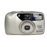 Pentax Espio 738 Relíquia Revisada Pronta Para Uso + Alça