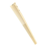 Pente Corte Cônico Carbono Anti Estático 18,0cm Umi Branco