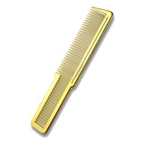 Pente De Corte Profissional Clipper Comb Gold Para Barbeiro