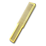 Pente De Corte Profissional Comb Clipper Para Barbeiro Barba Cor Dourado