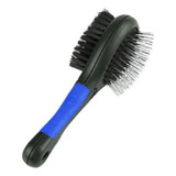 Pente Escova 2 Em 1 Dupla Face Tira Pelos Para Pet Lr-0092