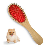 Pente Escova Pet Spitz Alemão Anão E Lulu Da Pomerania Lhasa
