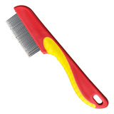 Pente Fino Inox P/ Cabelo Piolhos Lêndeas C/ Cabo Crianças