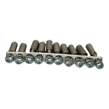 Pente Jumper P/ Borne Sak 2,5mm Bege Parafuso - 10 Polos