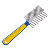 Pente Para Cachorro Profissional 49 Dentes 22x4cm Pet Shop
