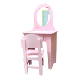 Penteadeira Infantil Presente Menina Rosa Envio Hoje 