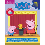 Peppa Pig Revista De Atividades 120 Adesivos, De On Line A. Editora Ibc - Instituto Brasileiro De Cultura Ltda, Capa Mole Em Português, 2020