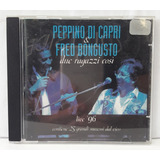 Peppino Di Capri E Fred Bongusto Cd Original Otimo Estado 