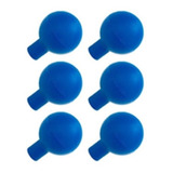 Pera De Silicone Eletrocardiograma Ecg Adulto (06 Unidades)