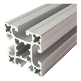 Perfil Alumínio Estrutural 40x40 Básico (3un