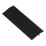 Perfil Redutor P/ Piso Laminado 7mm De Desnível Preto 2m