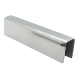 Perfil U Aço Inox Para Alinhar Guarda Corpo De Vidro 10mm