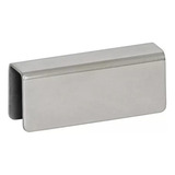 Perfil U Reto Aço Inox - Para Unir Vidros 10mm(guarda-corpo)