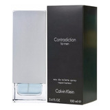 Perfume Calvin Klein Contradiction For Men 100ml Edt - Original - Novo