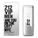 Perfume Carolina Herrera 212 Vip Men 100ml Original